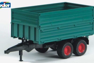 roadmax traktor mit frontlader und kippanhänger