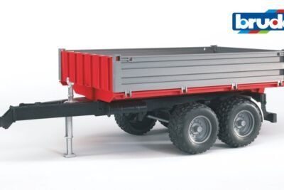roadmax traktor mit frontlader und kippanhänger