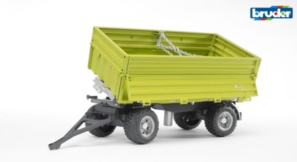 roadmax traktor mit frontlader und kippanhänger