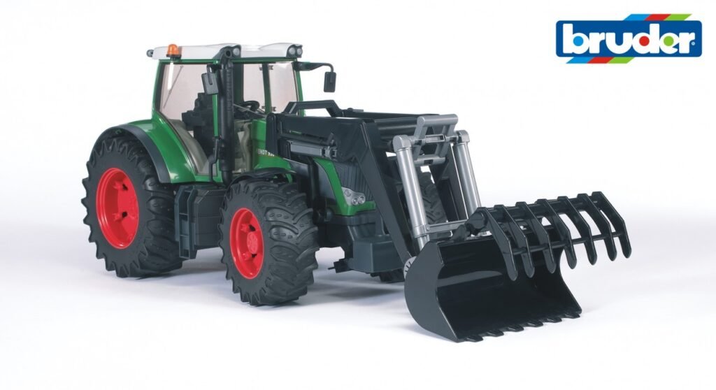 Fendt 936 Vario mit Frontlader roadmax traktor mit frontlader und kippanhänger