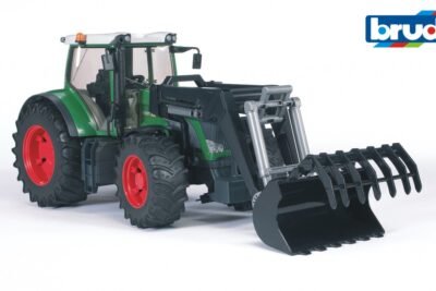 roadmax traktor mit frontlader und kippanhänger