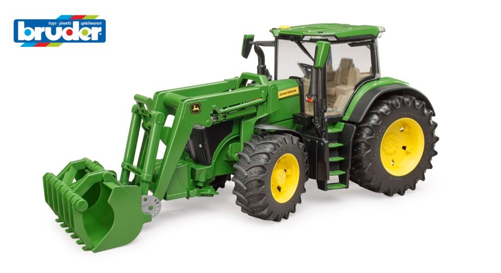 roadmax traktor mit frontlader und kippanhänger