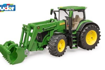 roadmax traktor mit frontlader und kippanhänger