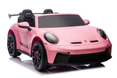 kinderfahrzeug elektro porsche gt3 pink
